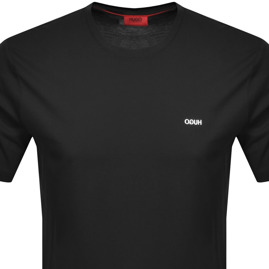 Alternative Image for ProductHUGO Dero203 Crew Neck Short Sleeve T Shirt Blac2
